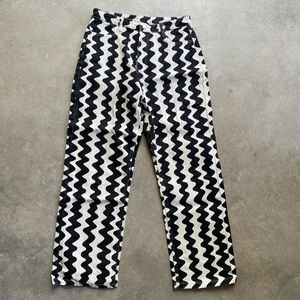 Cider Wavy Print Jeans